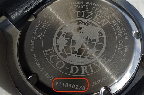 how to spot a fake citizen watch|check citizen watch serial number.